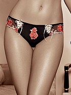 Romantic panties, embroidery, lacing